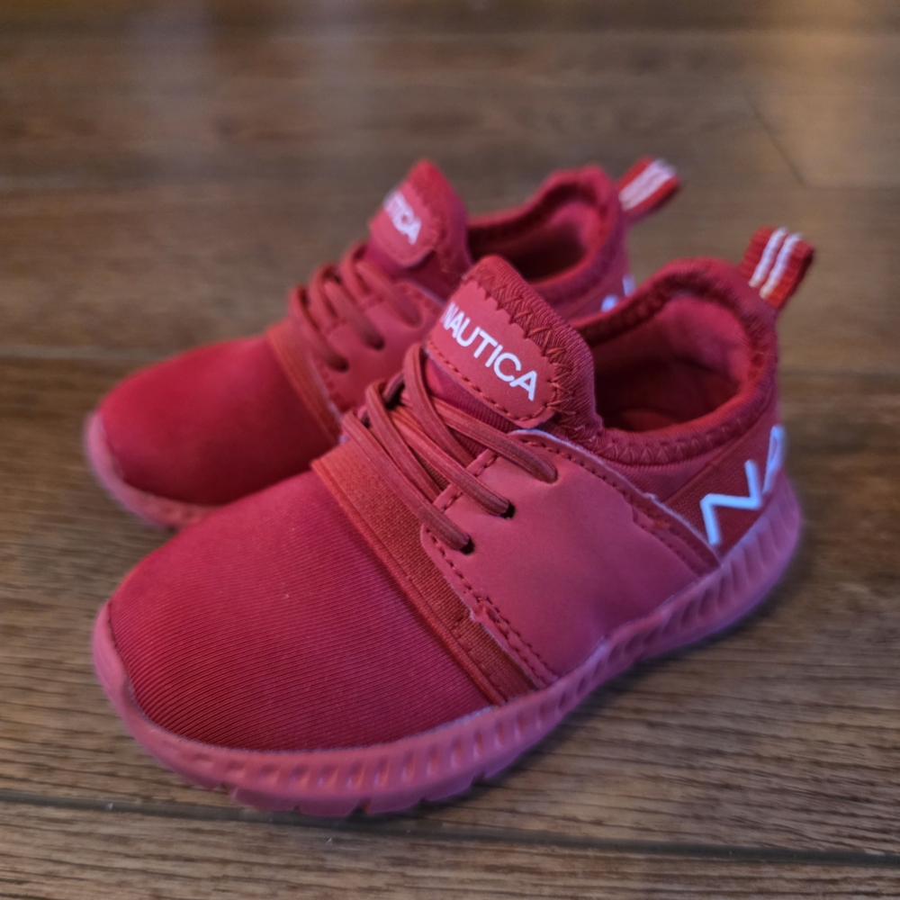 Nautica Kids Red Sneakers